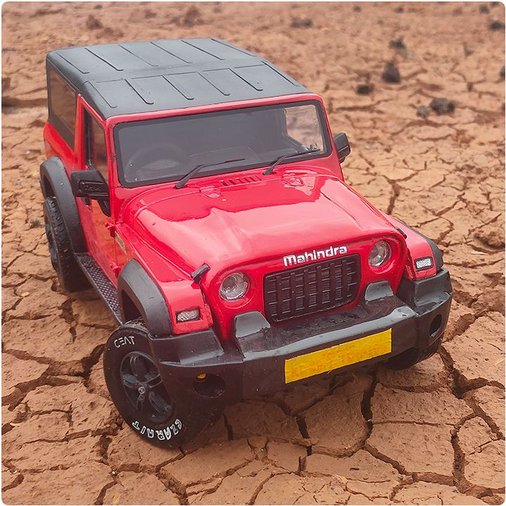 miniature mahindra thar